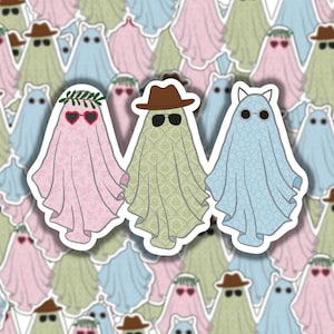 Anti-Hero Ghost Sticker for Laptop, Water Bottle, or Planner