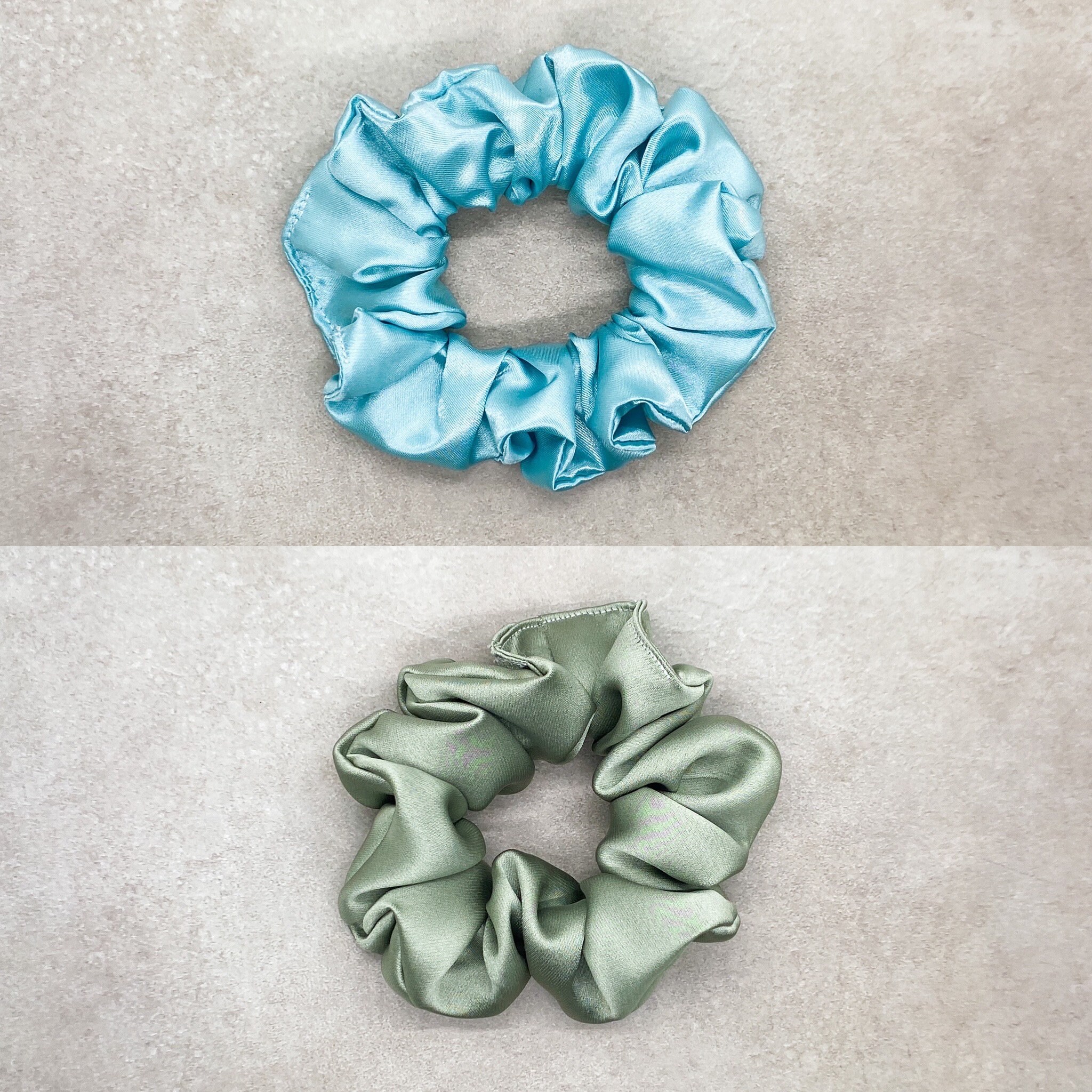 4/ $38 !NWT Talbots Womens Jewelry Necklace &3 Silk Scrunchie Pony Ties W/BOX Amazon.com : Scrunchies Hair Ties Silk Satin Scrunchy - Hair  main image 2