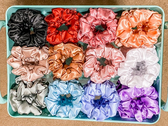 Satin Collection Hair Scrunchies, Pony Tail Holder, Hair  display picture 1