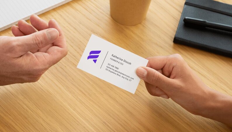 Smart & Clean Business Card - Etsy
