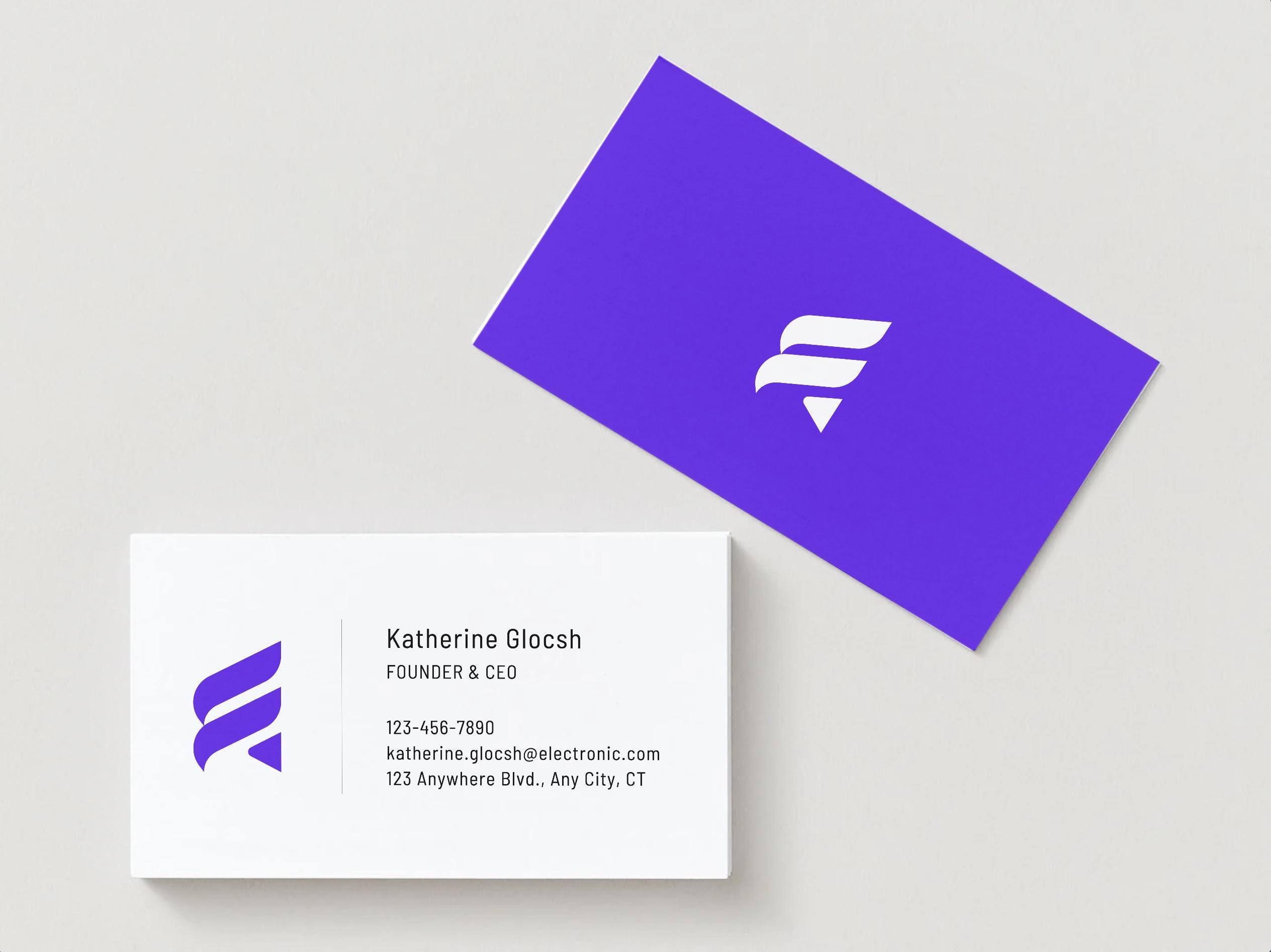 Smart & Clean Business Card - Etsy
