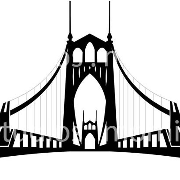 St Johns Bridge - Etsy