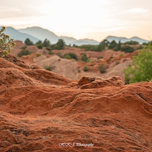 Red Rock Canyon Open Space at Sunset