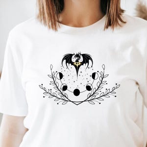 Basgiath Sweatshirt, Dragon Fandom Merch, Dragon Bookworm Gift for Her, Booknerd Read Shirt ,Booklover Shirt, Dragon Rider Shirt,Booktok Tee