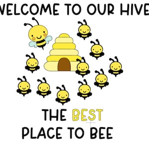 Teachers School Bulletin Board Cutouts | Back to School Bulletin Board  | Spring Bulletin Board | Bee Bulletin Board