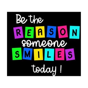 Bulletin Board Letters | Back to School Bulletin Board | Be the reason someone smiles today bulletin board | Classroom Decor