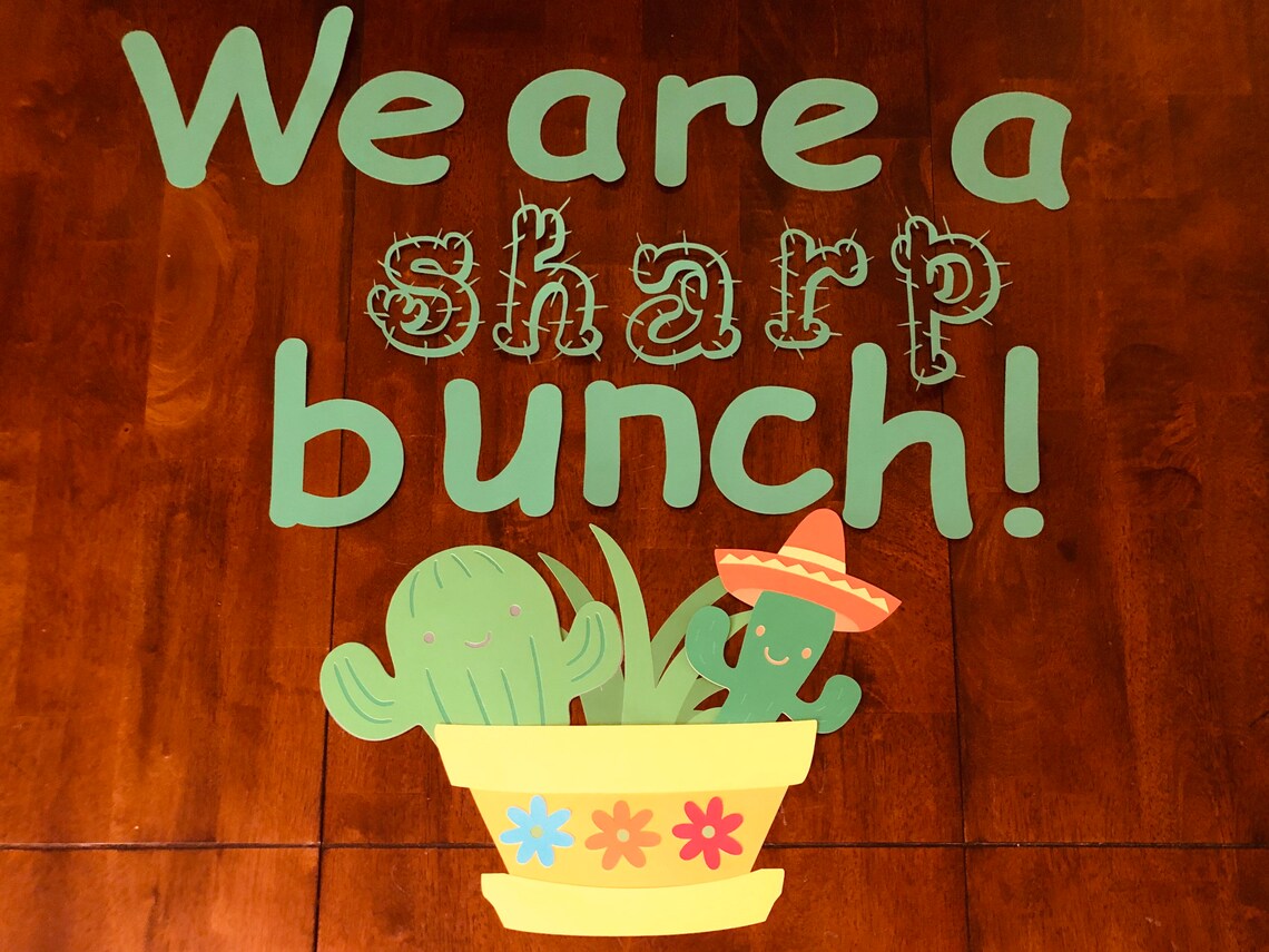 Teachers School Bulletin Board Cutouts | DIY Set | Back to School ...