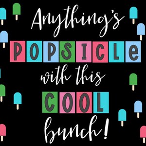 Teachers School Bulletin Board Cutouts | Spring Bulletin Board  | Back to School Bulletin Board | popsicle Classroom Door Decoration  |