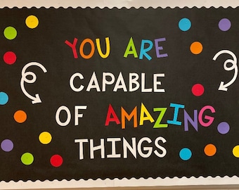 Teachers School Bulletin Board Cutouts | Back to School Bulletin Board  | Classroom Door Decoration | Bulletin Board Letters