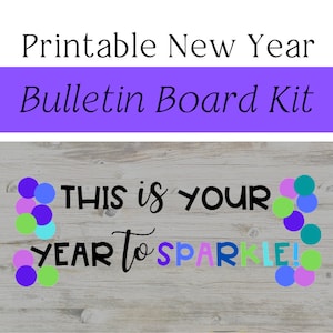 Bulletin Board Letters | Printable Bulletin Board Letters | Back to School Bulletin Board | Digital Bulletin Board Kit | Teacher Supplies