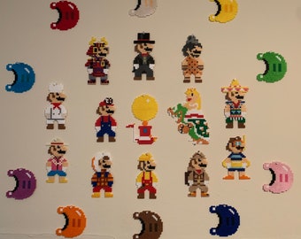 Super Mario Odyssey Perler Set