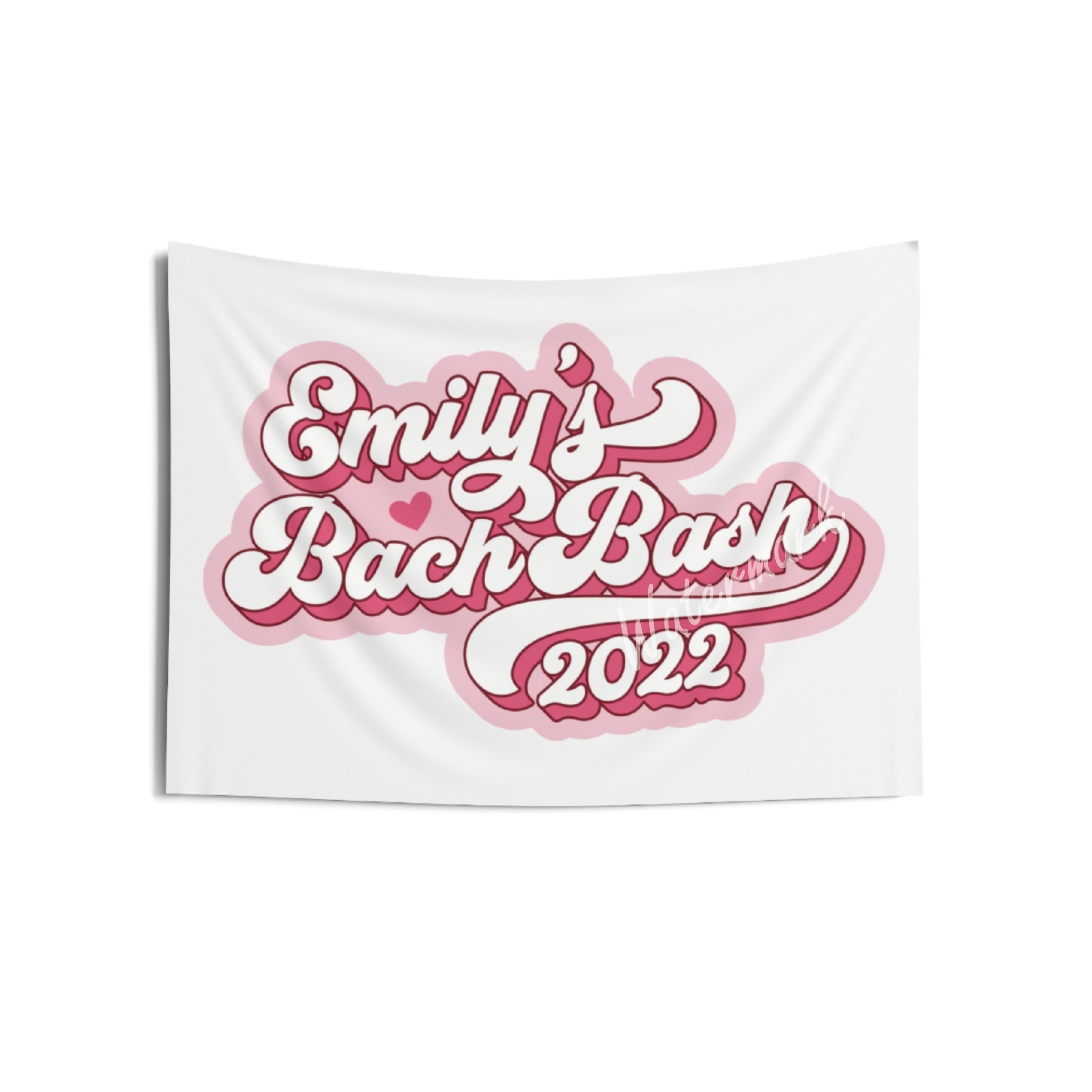 Personalized Tapestry Bachelorette Party Custom Tapestries Etsy