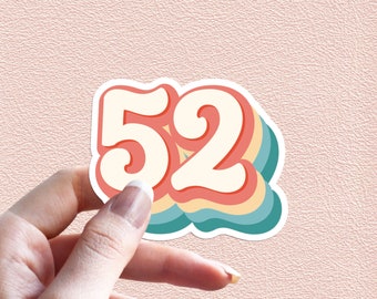 52 Birthday Decorations - Etsy