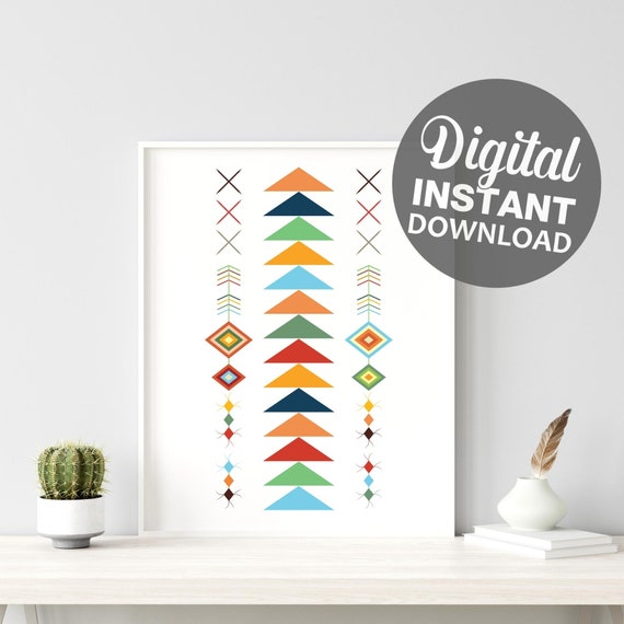 Colorful Amazigh Art Colorful Amazigh Art