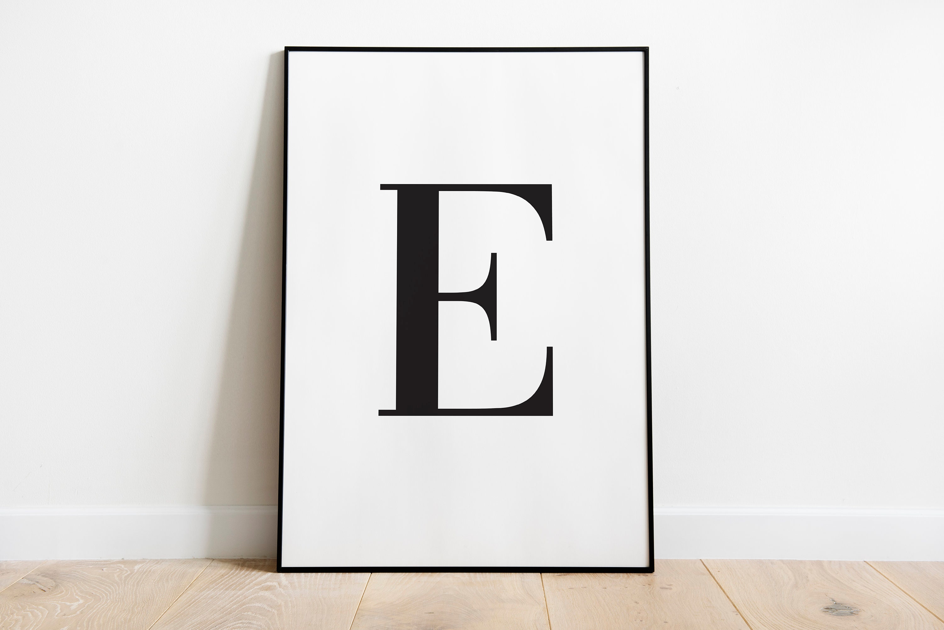 Custom Alphabet Poster Nordic Print Personalized Gift | Etsy