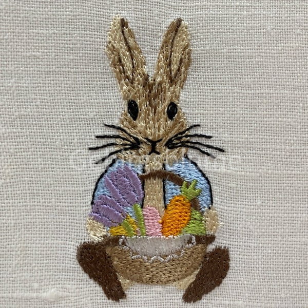 Easter Bunny Machine embroidery design
