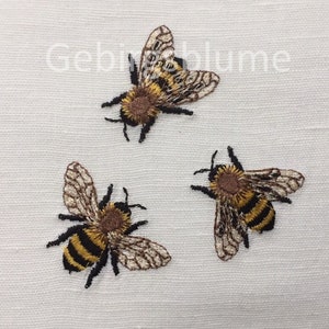 Mini bee embroidery design Machine Embroidery