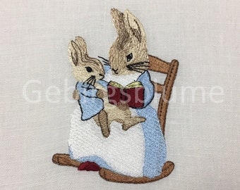 Bunny Machine embroidery design