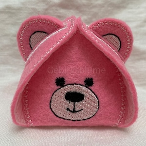 ITH Bear in the hoop Machine embroidery design Instant download