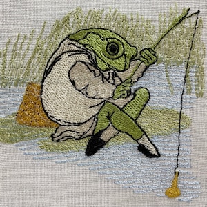 Frosch Stickdatei