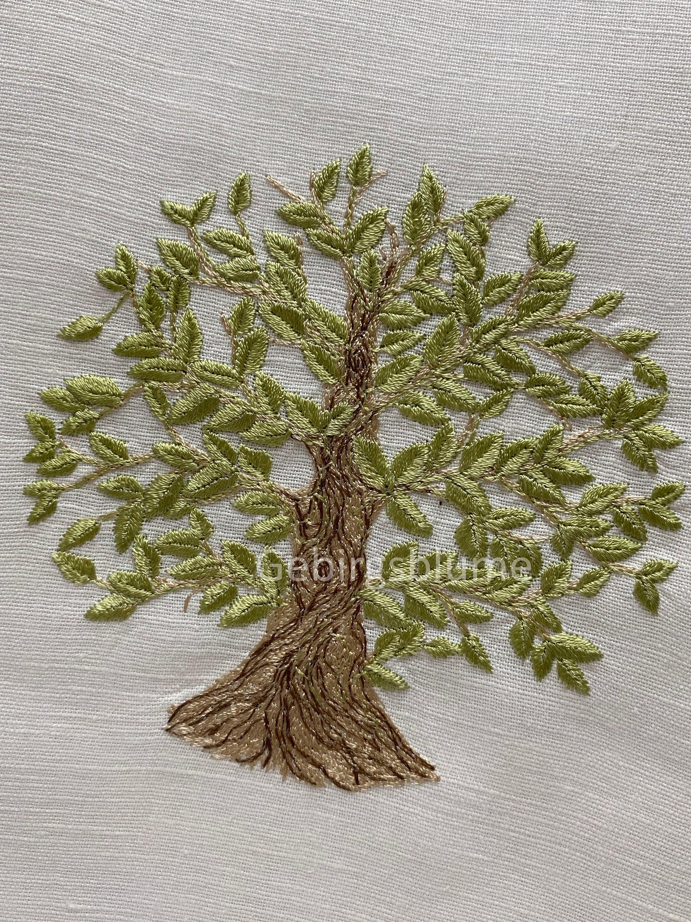Tree of Life Embroidery Design Spring Machine Embroidery Instant ...