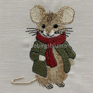 Mouse Machine Embroidery Design