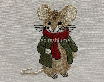 Mouse Machine Embroidery Design