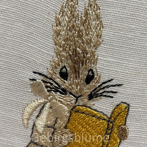 Peter Rabbit Embroidery Design Winter Machine Embroidery Size H3.00*w1 ...