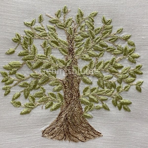 Tree of Life embroidery design Spring  Machine Embroidery Instant Download Digital File ONE Size H4.90*W4.90in