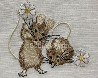 Mouse Machine Embroidery Design