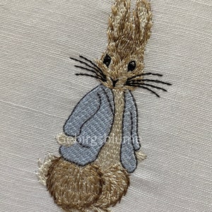 Peter Rabbit Machine Embroidery Design ONE Size H3.80w1.71in - Etsy