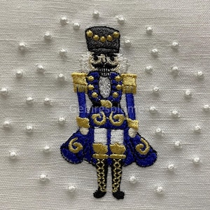 Nutcracker Machine Embroidery Design Size H3.41*W3.60in