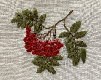 Rowan machine embroidery design ONE Size H2.32*W2.49in
