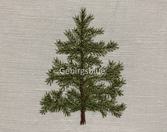 Christmas Tree Machine  embroidery design  Instant Download Digital File