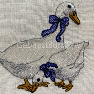 Goose embroidery design Machine embroidery Instant download