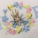 Bunny Embroidery Design Peter Rabbit Embroidery Monogram Font Machine ...