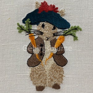 Bunny Machine embroidery design