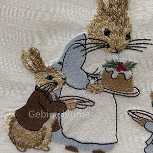 Peter Rabbit Machine Embroidery Design ONE Size H5.84w5.65in - Etsy