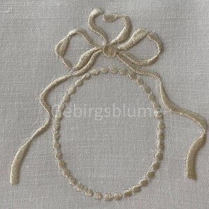 Monogram Frame embroidery design Instant download