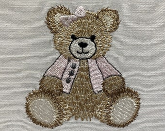 Bear Machine embroidery design