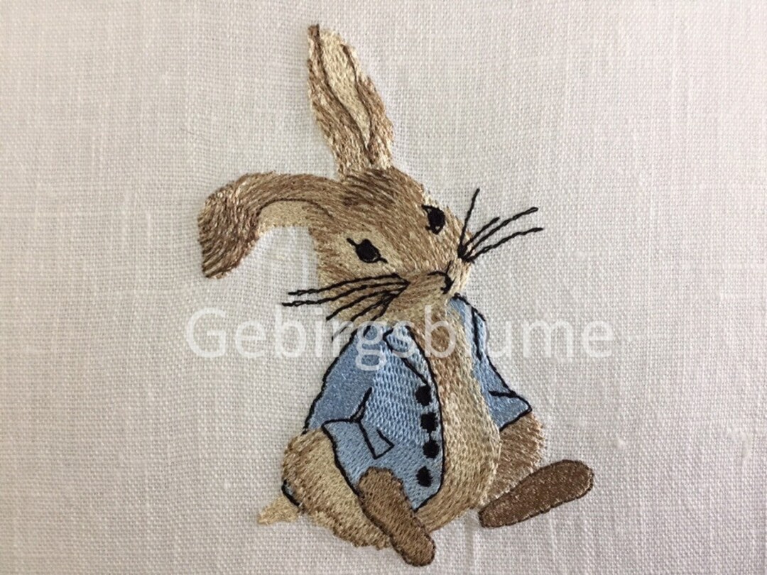 Peter Rabbit Embroidery Design Digital Download Beatrix Potter
