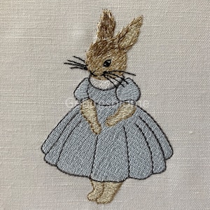 Peter Rabbit Machine Embroidery Design ONE Size H3.80w2.56in - Etsy