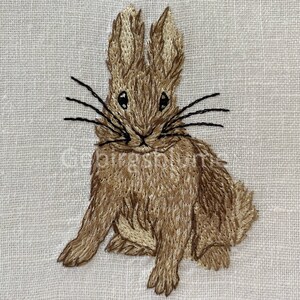 Bunny Machine Embroidery Design