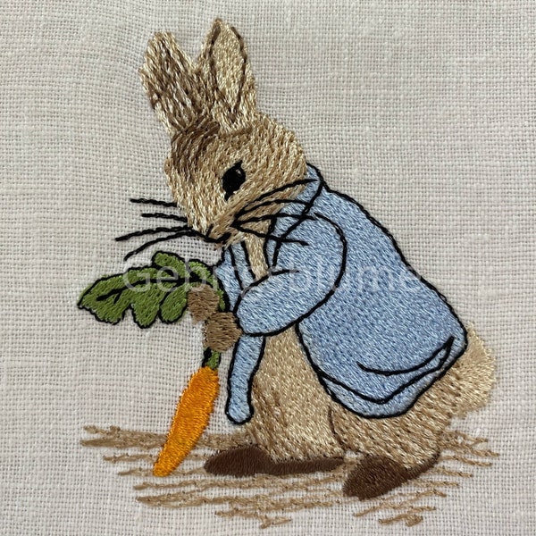 Easter bunny Machine embroidery design