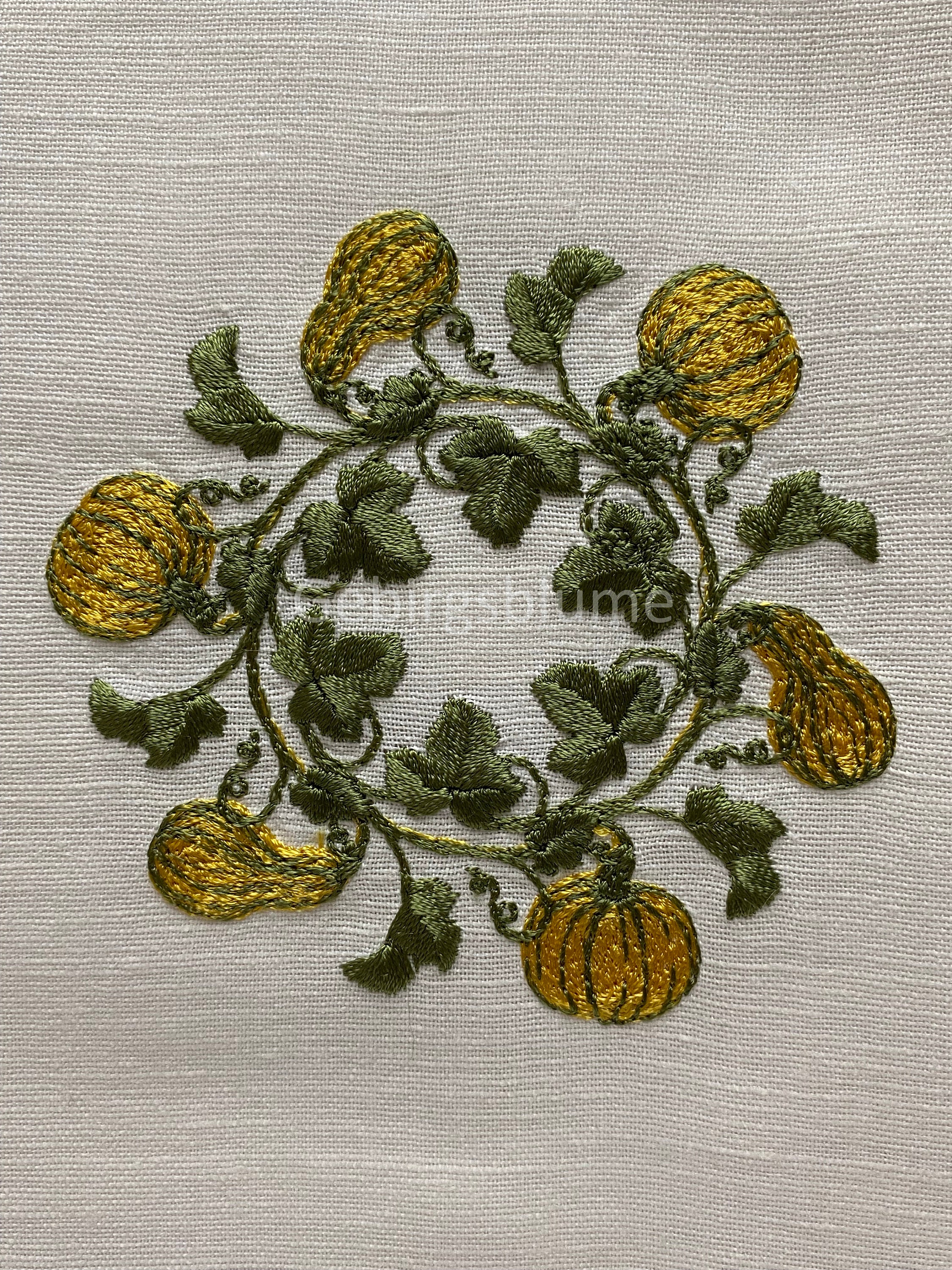 Fall Wreath Machine Embroidery Design Autumn Machine Embroidery Designs ...