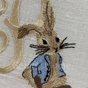 Peter Rabbit Alphabet Machine Embroidery Font One Size H3.6 Inch 26 ...