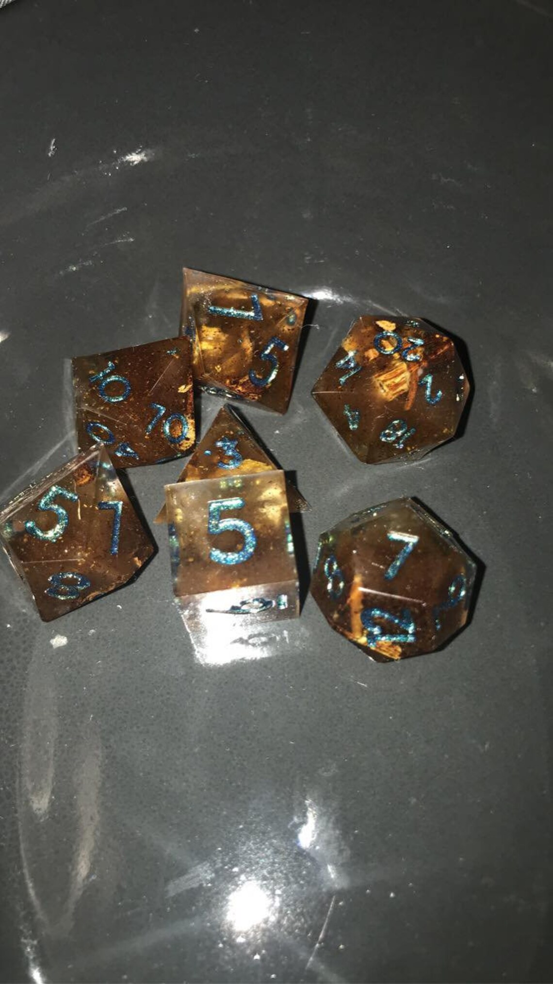 Cursed dice Etsy