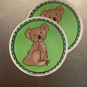 naklejka z misiem koala
