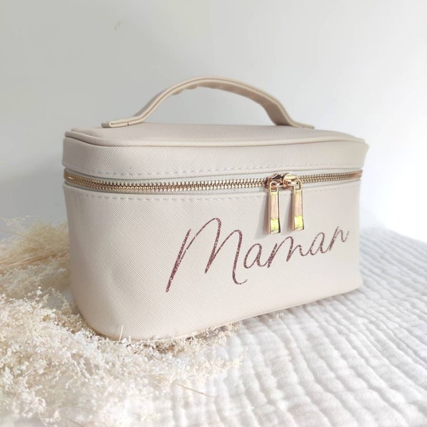 Vanity trousse de toilette à personnalisée pour cadeau femme