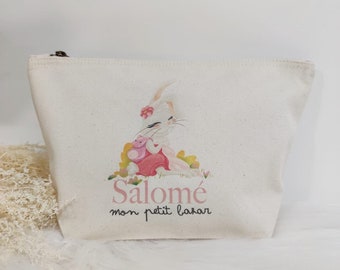 Pochette-trousse  personnalisée pour bébé / enfant- idée cadeau-